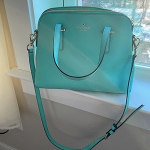 Kate spade handbag/ medium sized / aqua /turquoise color